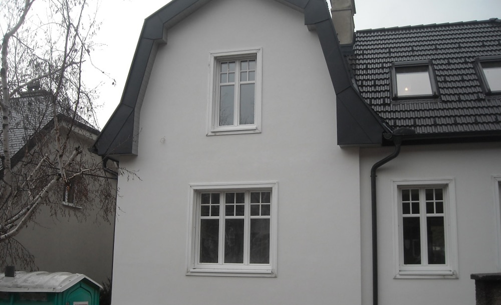 Sanierung eines Hauses in Klosterneuburg