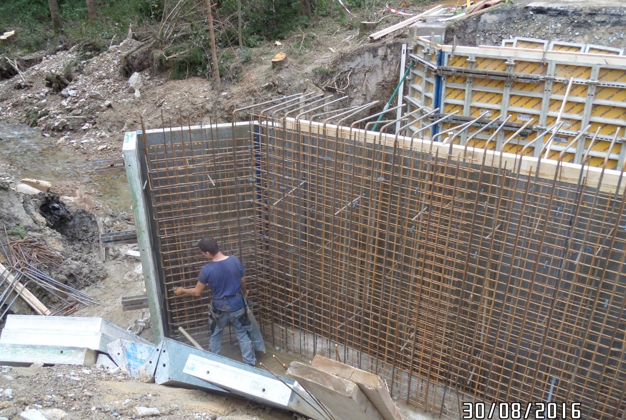 Sanierung einer Brücke in Vorau von Kager Massivbau