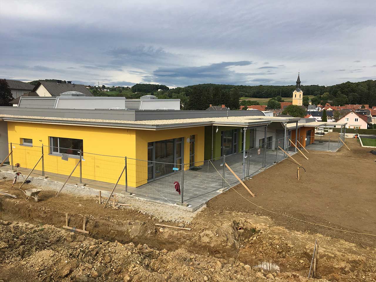 Fertigstellung: Neubau Kindergarten und Kinderkrippe in Grafendorf