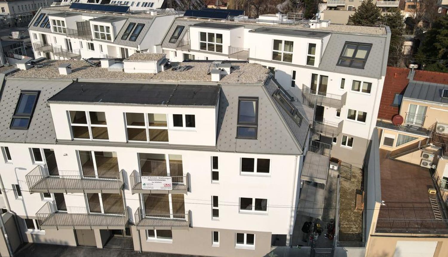 Wien Wohnhausanlage mit Balkon